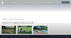 Desktop Screenshot of frenchcreekgolf.com